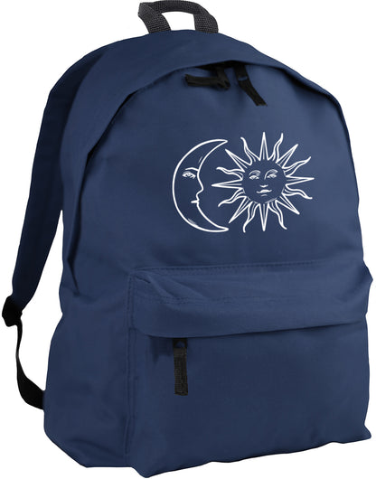 Moon and sun backpack