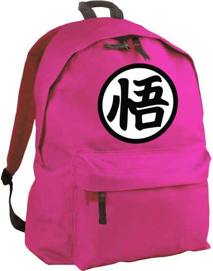 Goku's kanji backpack