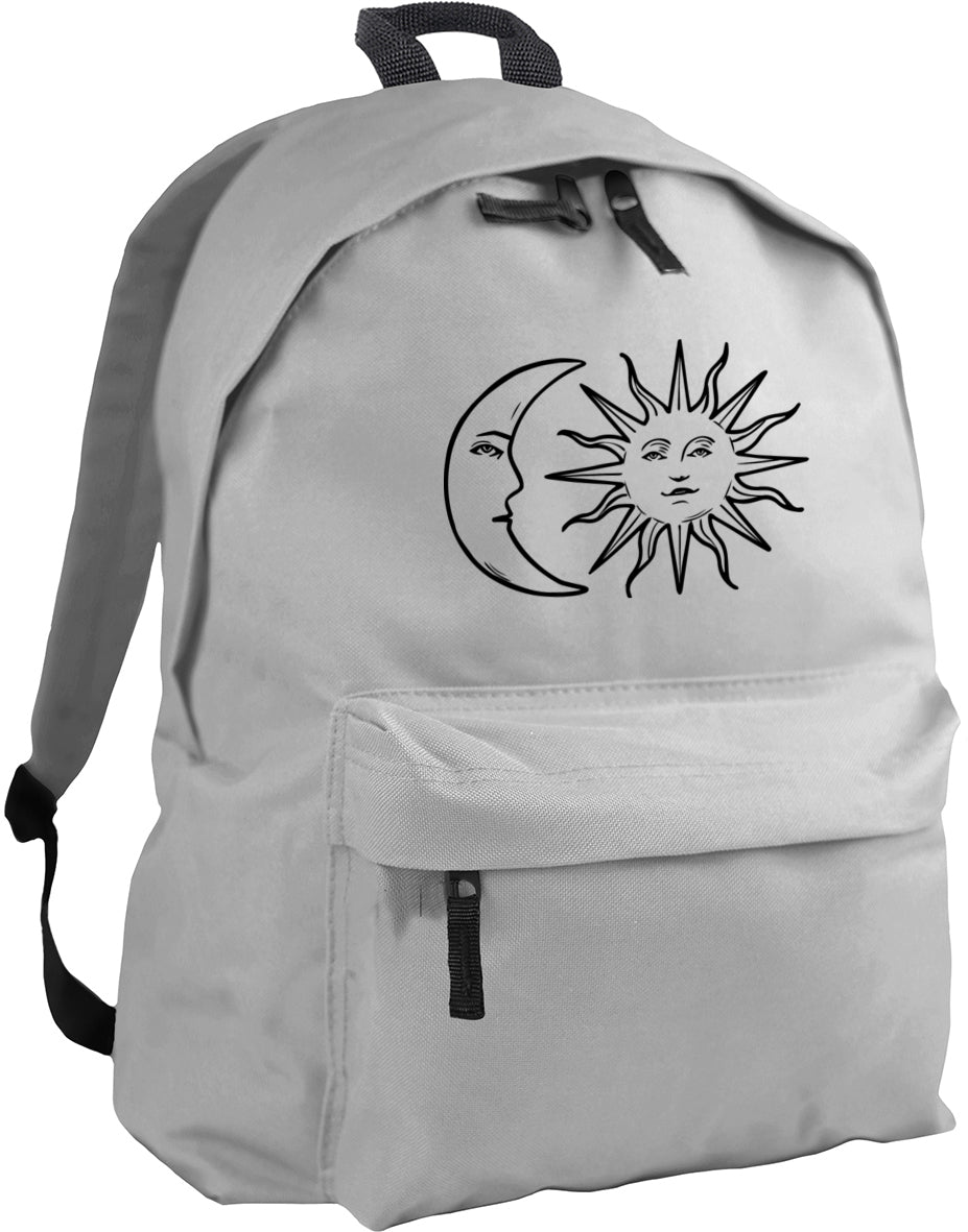 Moon and sun backpack