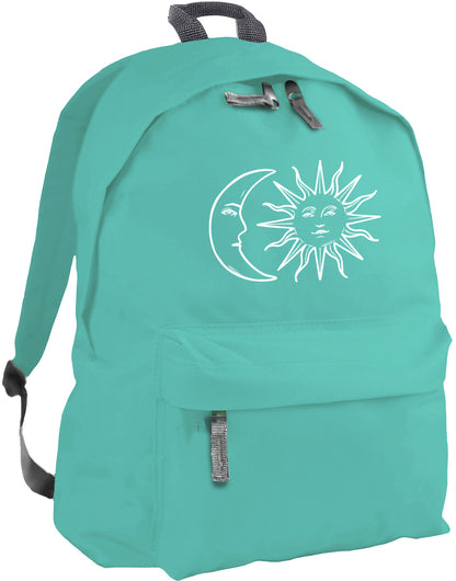 Moon and sun backpack