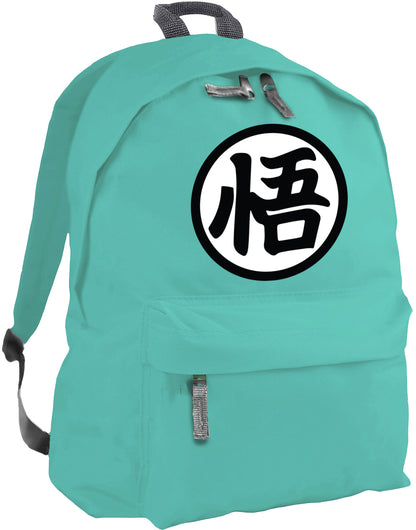 Goku's kanji backpack