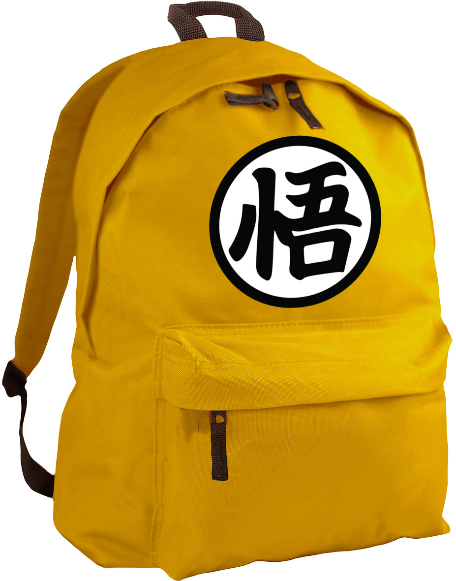Goku's kanji backpack