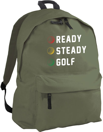 Ready Steady Golf backpack