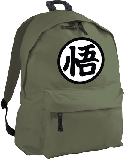 Goku's kanji backpack