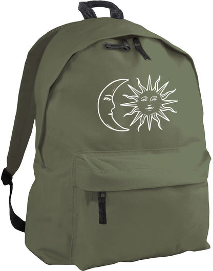 Moon and sun backpack