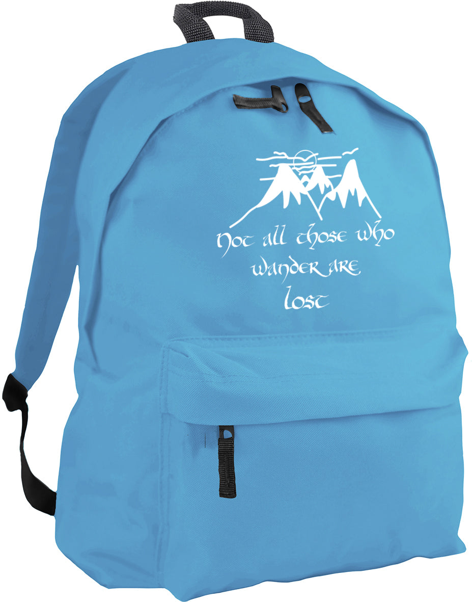 Not All Who Wander Are Lost - Backpack