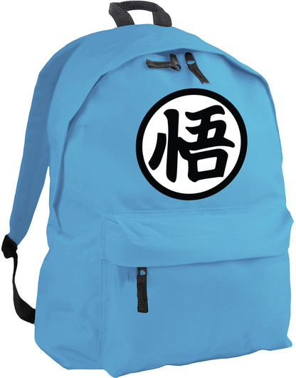 Goku's kanji backpack