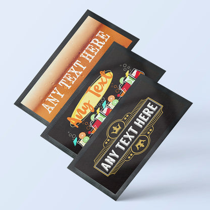 Bar Runners, personalise your bar top!