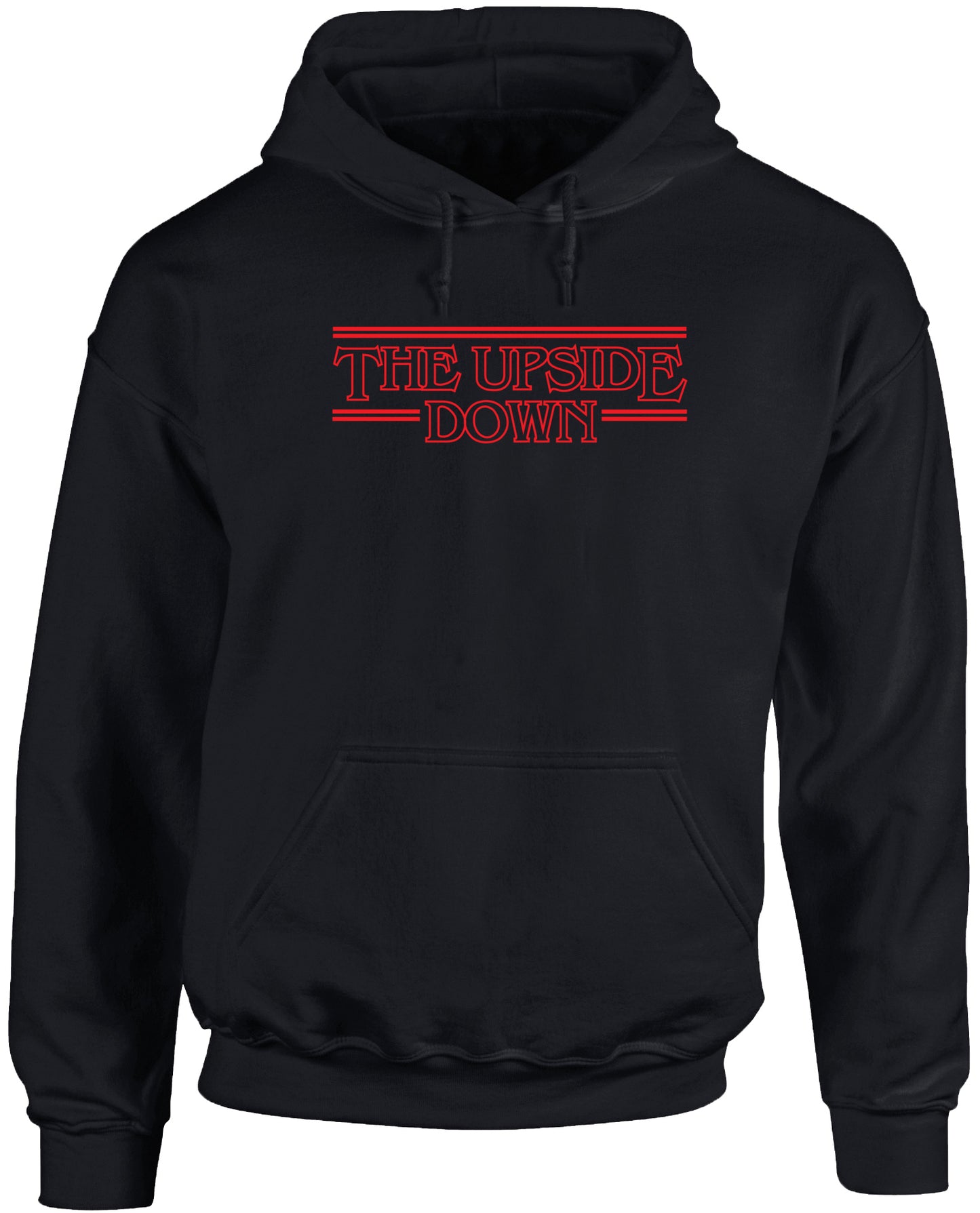 The Upside Down unisex Hoodie hooded top