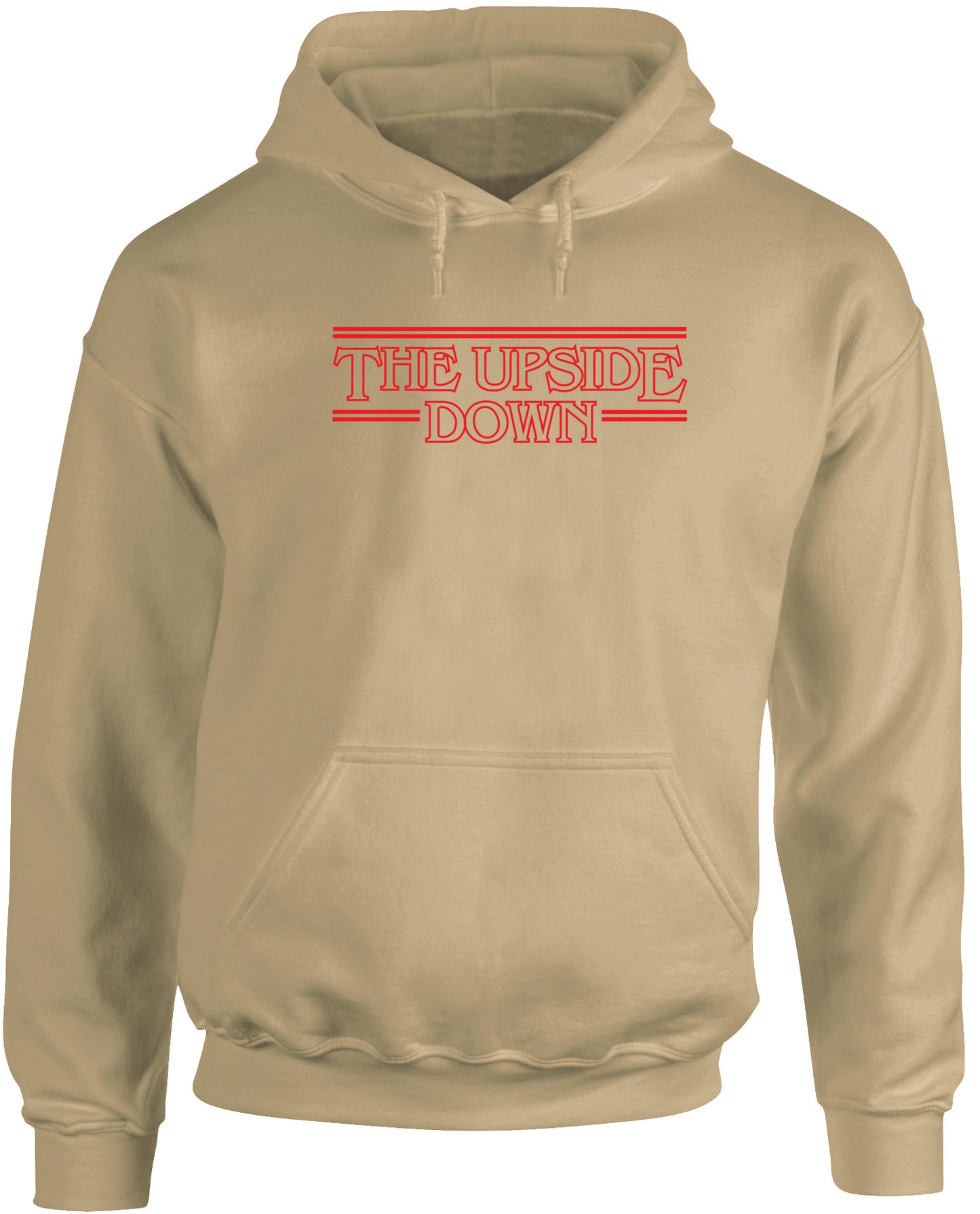 The Upside Down unisex Hoodie hooded top