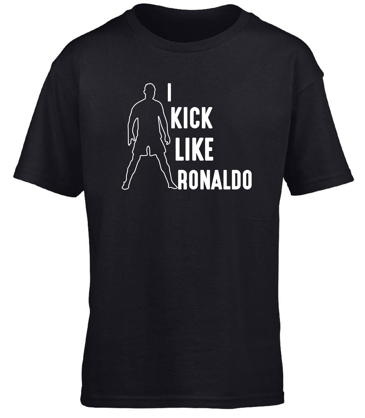 I Kick Like Ronaldo children's T-shirt
