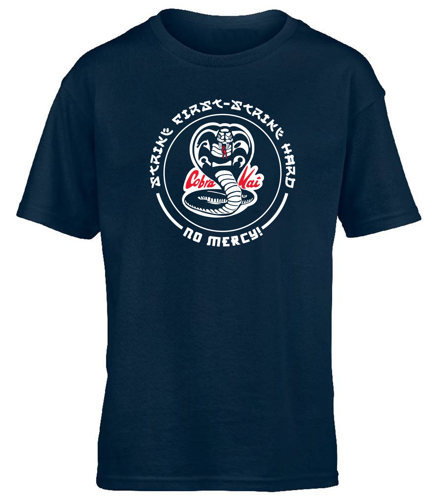 COBRA KAI STRIKE FIRST - STRIKE HARD children's T-shirt