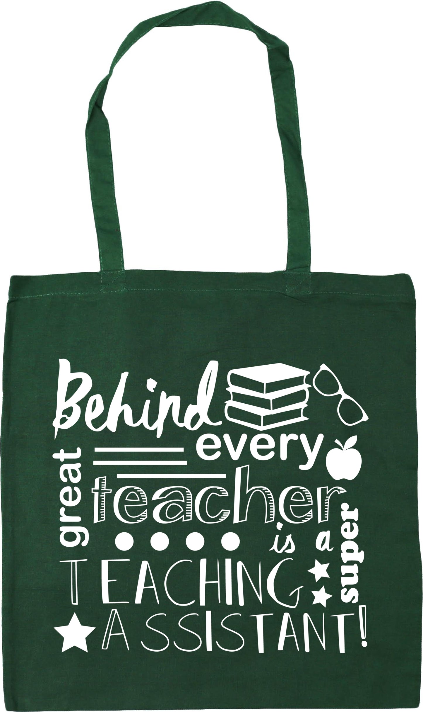 Behind Every Great Teacher Is A Super Teaching Assistant Tote Bag