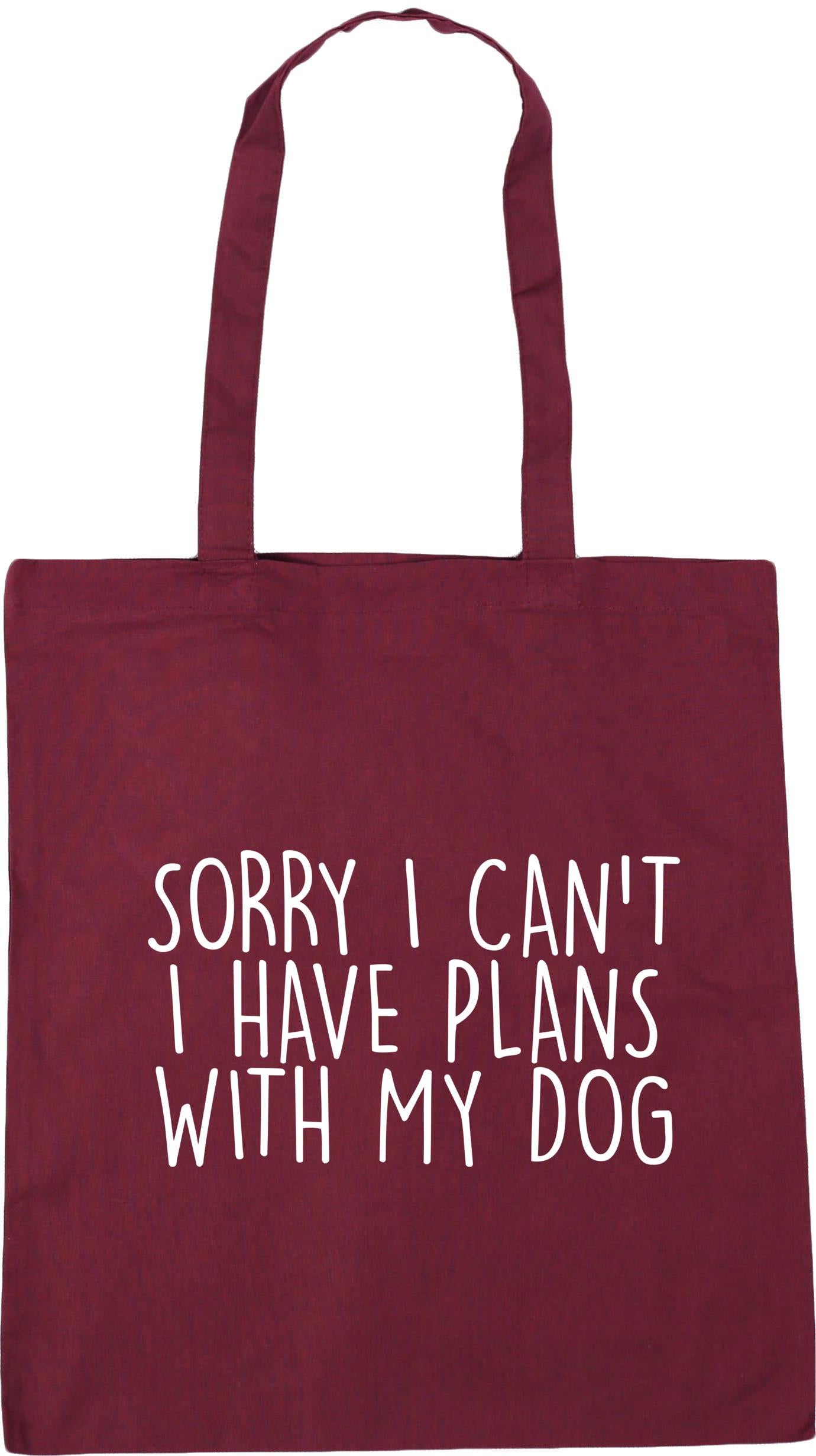 Sorry I Can't I Have Plans With My Dog Tote Bag