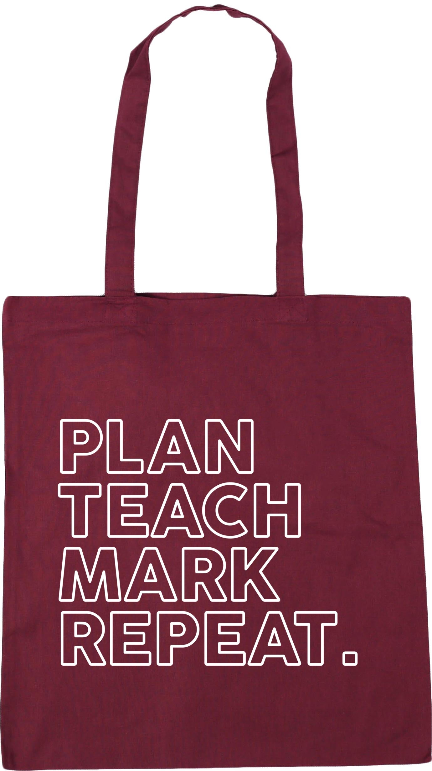 Plan Teach Mark Repeat Tote Bag