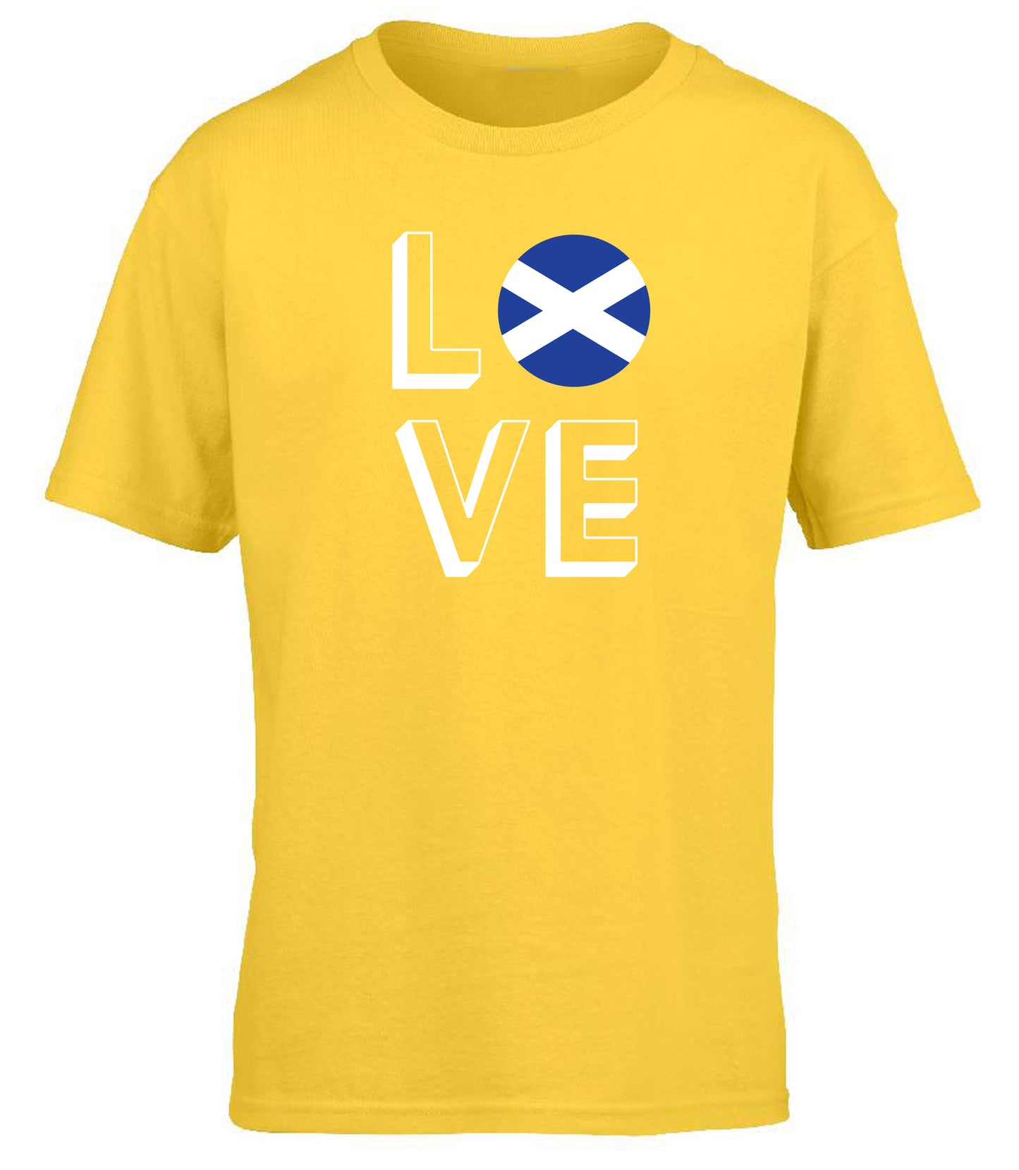 Love Scotland children's T-shirt
