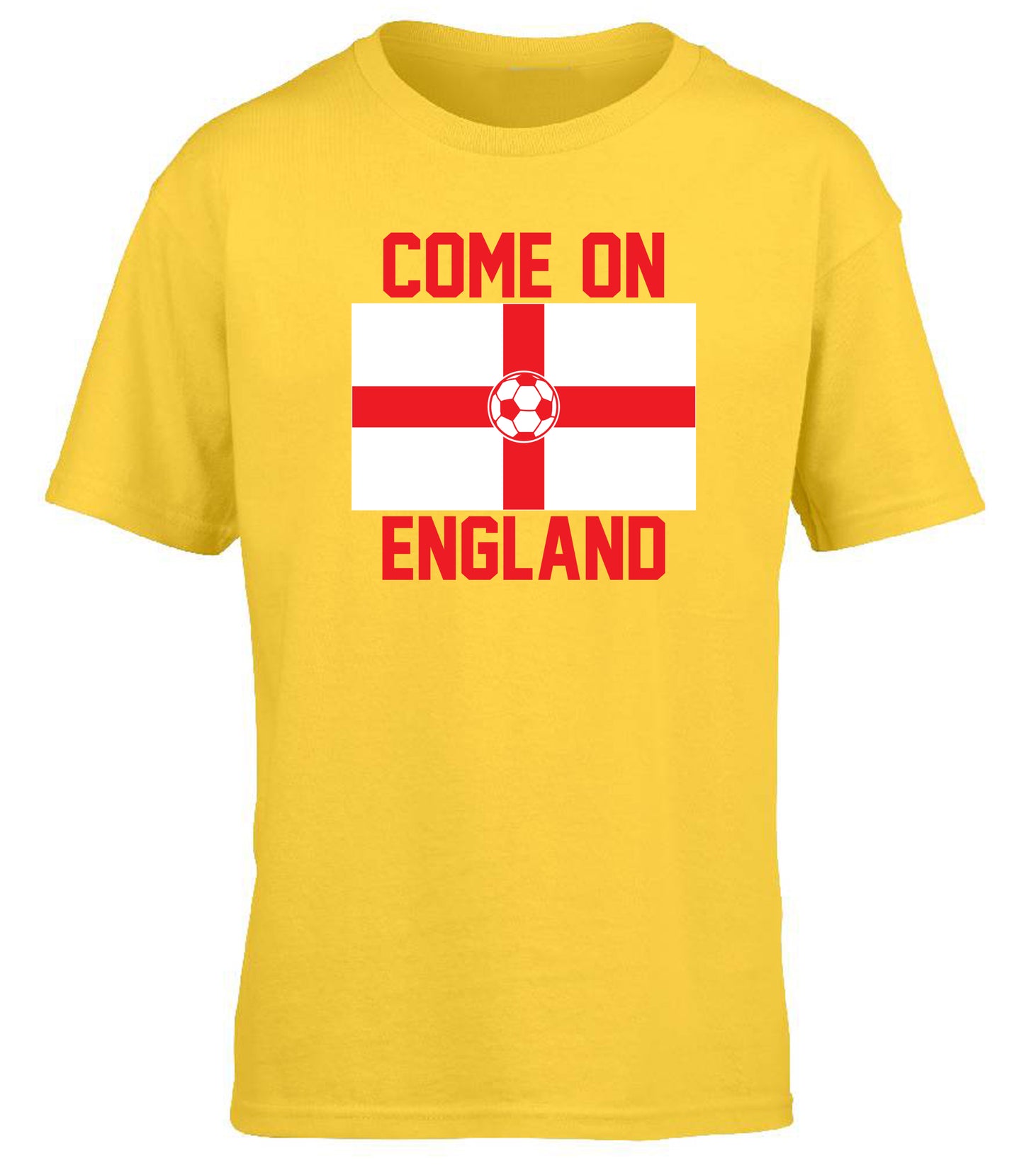 Come on england football flag children's T-shirt