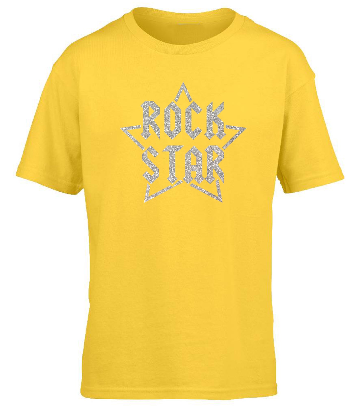 Rock star - Glitter children's T-shirt