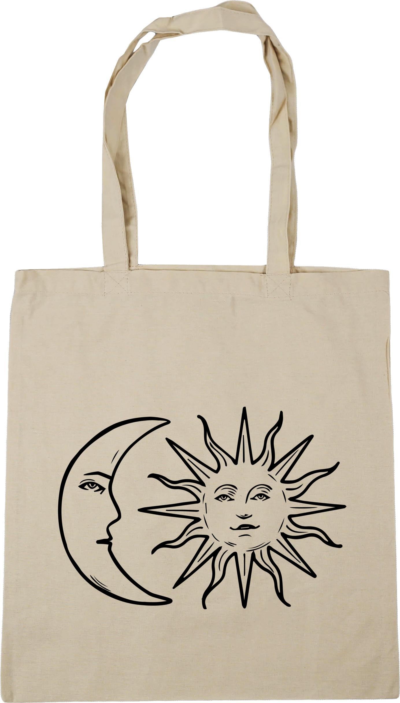 Moon and sun Tote Bag