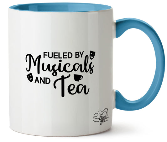 Fueled By Musicals And Tea Printed 11oz Mug