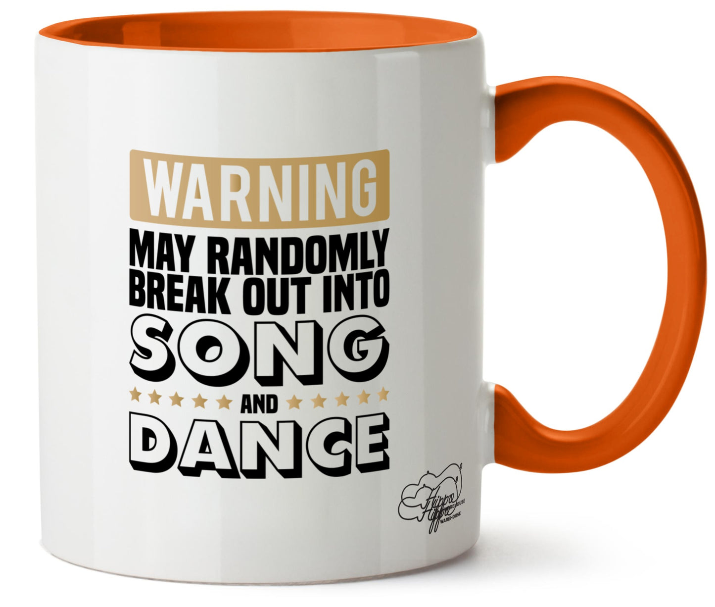 Warning May Randomly Break Out Into Song and Dance Printed 11oz Mug