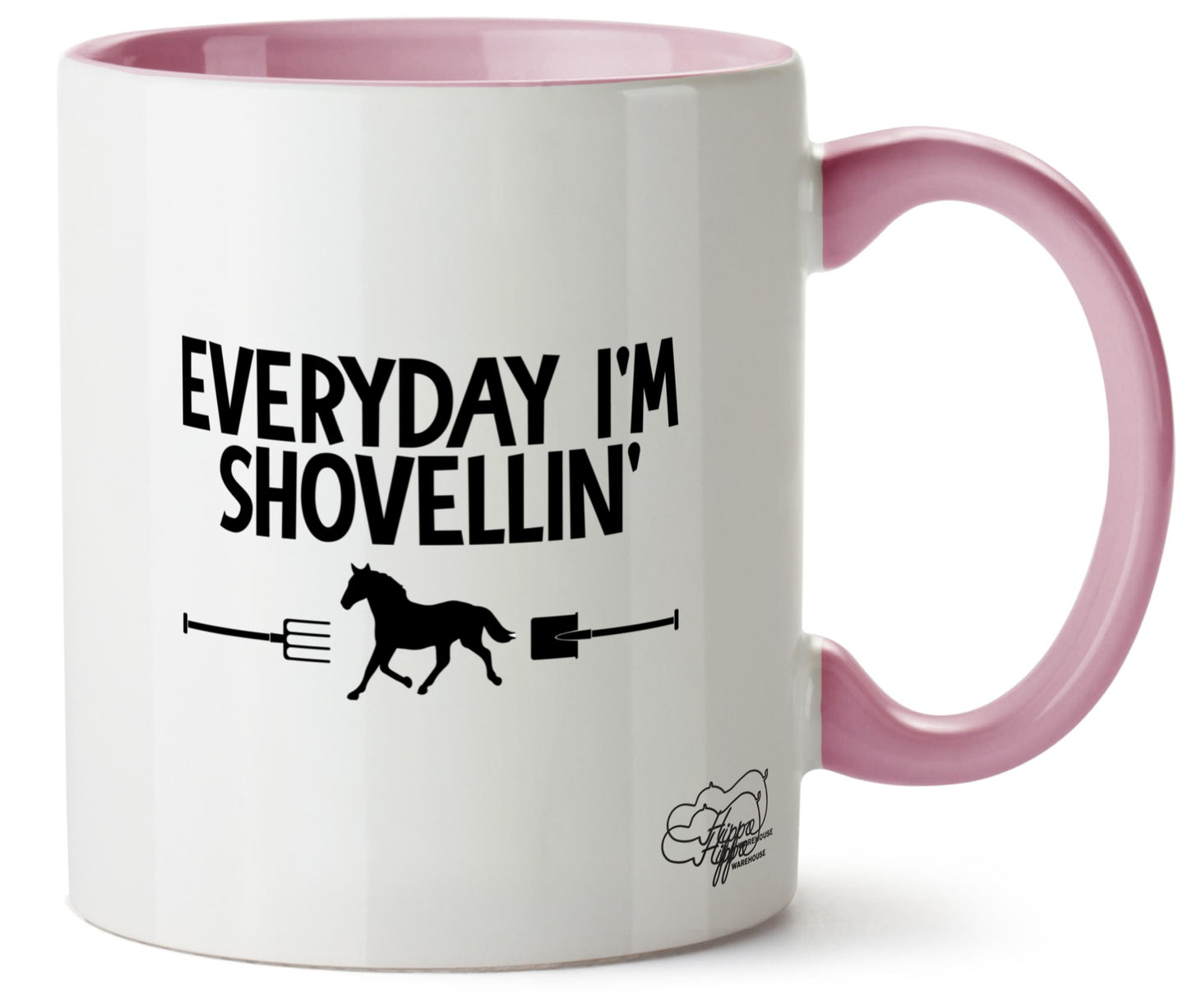 Everyday I'm Shovellin' Horse Riding Printed 11oz Mug