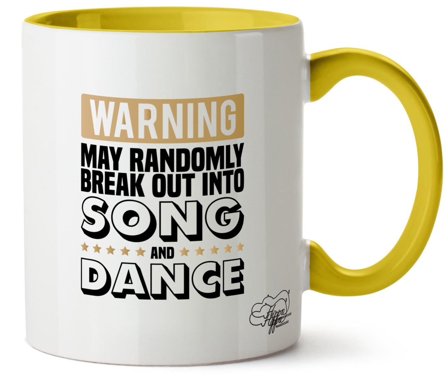 Warning May Randomly Break Out Into Song and Dance Printed 11oz Mug