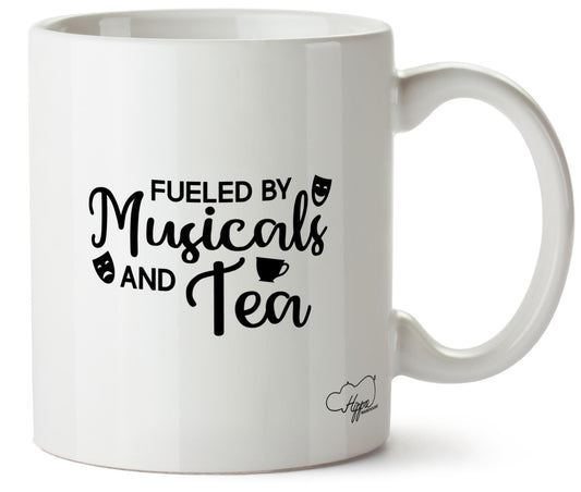 Fueled By Musicals And Tea 10oz Mug