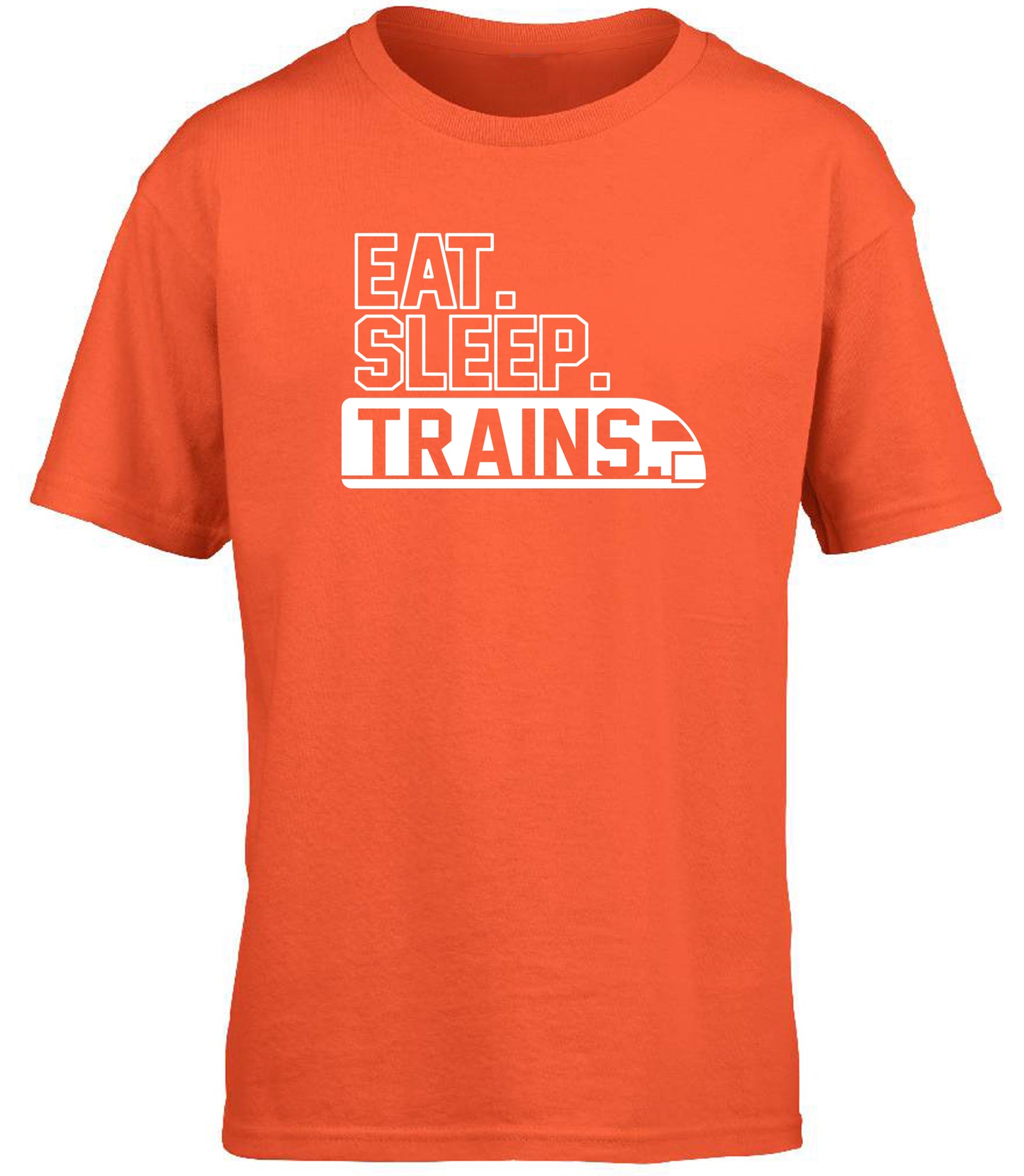 Eat Sleep Trains children's T-shirt