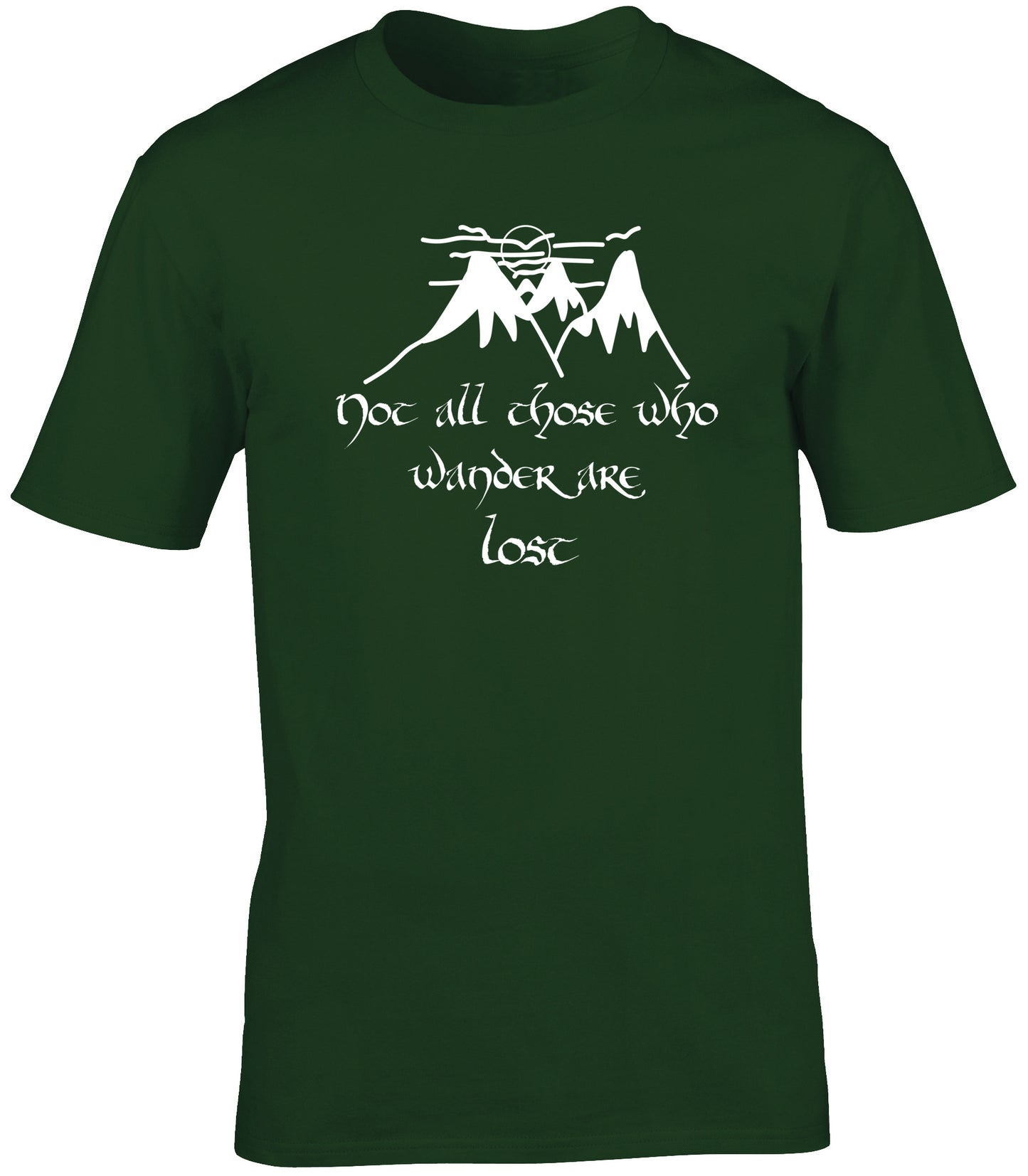 Not All Those Who Wander Are Lost Quote unisex t-shirt