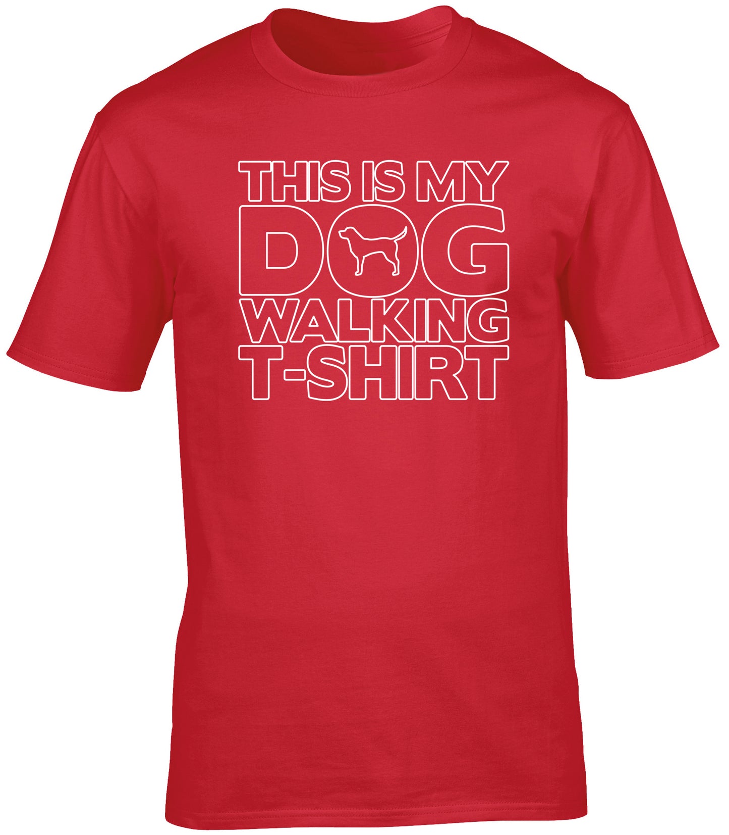 This Is My Dog Walking T-Shirt unisex t-shirt