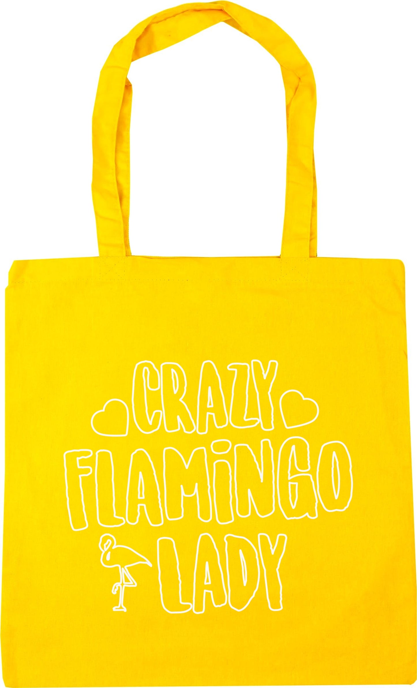 Crazy flamingo lady Tote Bag