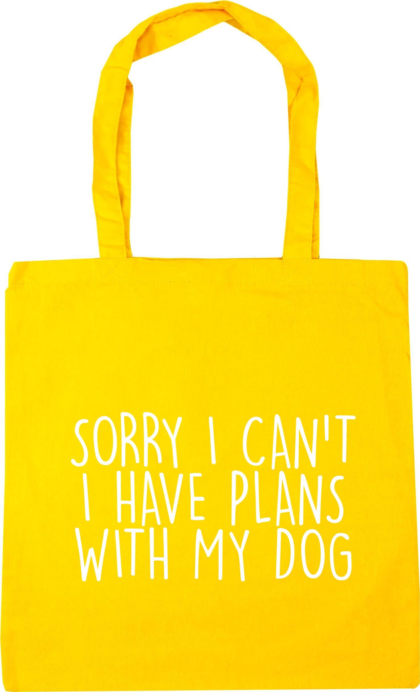 Sorry I Can't I Have Plans With My Dog Tote Bag